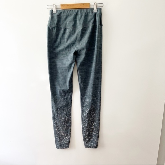 Sweaty Betty All Day Foil 7/8 Leggings In Blue Terrazzo Placement - Picture 4 of 12